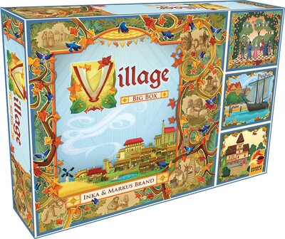 Alle Details zum Brettspiel Village Big Box und ähnlichen Spielen