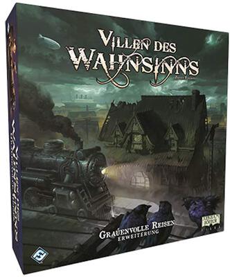 Alle Details zum Brettspiel Villen des Wahnsinns: Grauenvolle Reisen (Erweiterung) und ähnlichen Spielen