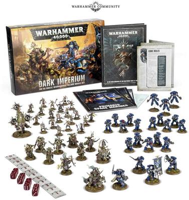 Alle Details zum Brettspiel Warhammer 40,000: Dark Imperium und ähnlichen Spielen