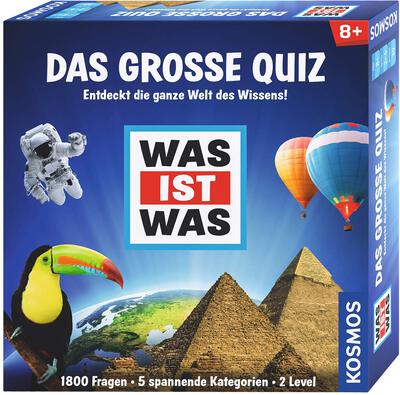 Alle Details zum Brettspiel Was ist Was: Das große Quiz und ähnlichen Spielen