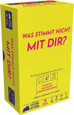Alle Details zum Brettspiel Was stimmt nicht mit dir? und ähnlichen Spielen