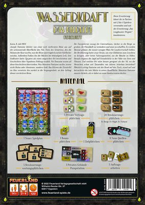 Alle Details zum Brettspiel Wasserkraft: Das Nildelta (Erweiterung) und ähnlichen Spielen