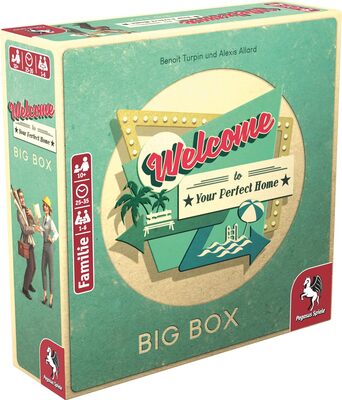 Alle Details zum Brettspiel Welcome to Your Perfect Home: Big Box und ähnlichen Spielen