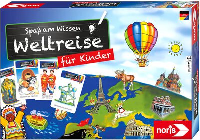 Alle Details zum Brettspiel Weltreise für Kinder und ähnlichen Spielen
