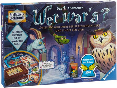 Alle Details zum Brettspiel Wer war's? (Kinderspiel des Jahres 2008) und ähnlichen Spielen
