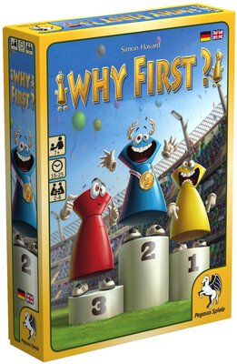 Alle Details zum Brettspiel Why First? und ähnlichen Spielen