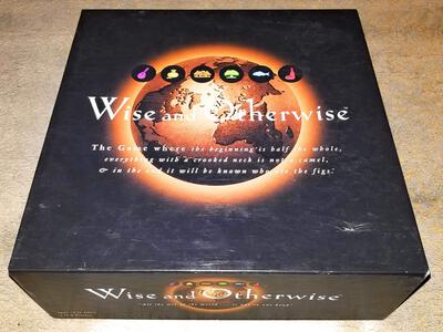 Alle Details zum Brettspiel Wise and Otherwise und ähnlichen Spielen