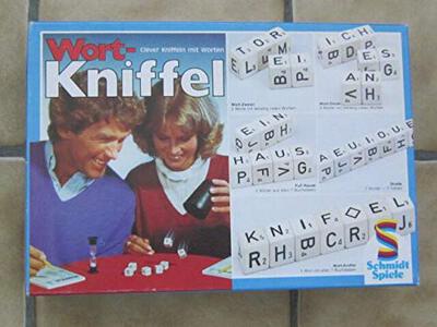 Alle Details zum Brettspiel Wort-Kniffel und ähnlichen Spielen