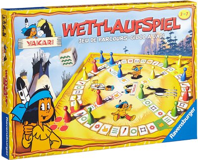 Alle Details zum Brettspiel Yakari Wettlaufspiel / Der Maulwurf und sein Lieblingsspiel und ähnlichen Spielen