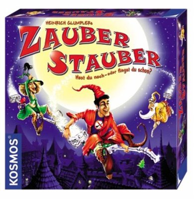 Alle Details zum Brettspiel Zauberstauber - Hext Du noch oder fliegst Du schon? und ähnlichen Spielen