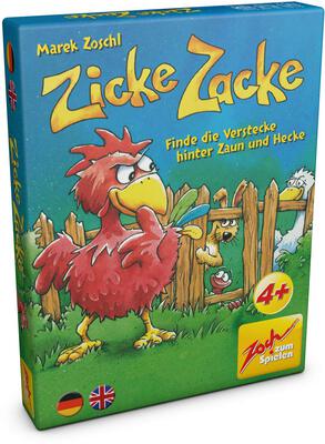 Alle Details zum Brettspiel Zicke Zacke und ähnlichen Spielen