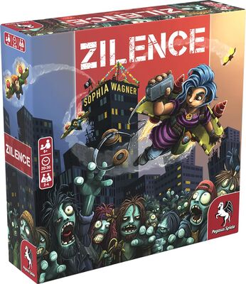 Alle Details zum Brettspiel Zilence und ähnlichen Spielen