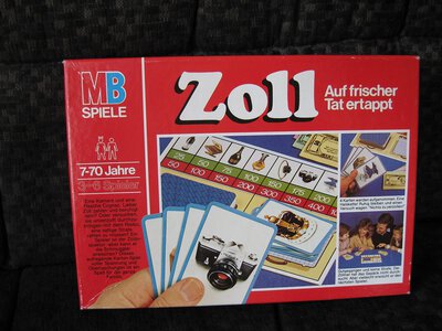 Alle Details zum Brettspiel Zoll und ähnlichen Spielen