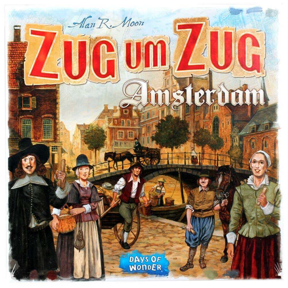 Alle Details zum Brettspiel Zug um Zug: Amsterdam und ähnlichen Spielen