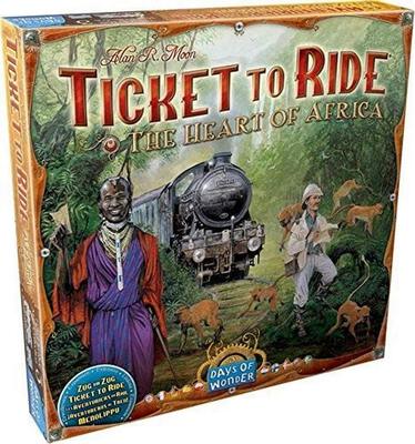 Alle Details zum Brettspiel Zug um Zug: Das Herz von Afrika (3. Karten-Erweiterung) und ähnlichen Spielen