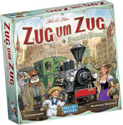 Alle Details zum Brettspiel Zug um Zug: Deutschland und ähnlichen Spielen