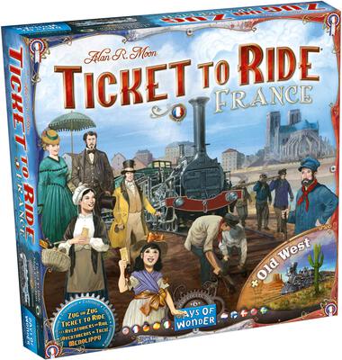 Alle Details zum Brettspiel Zug um Zug: Frankreich (6. Karten-Erweiterung) und ähnlichen Spielen