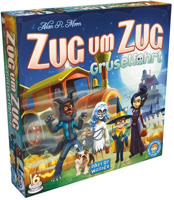 Alle Details zum Brettspiel Zug um Zug: Gruselfahrt und ähnlichen Spielen