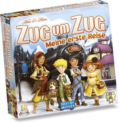 Alle Details zum Brettspiel Zug um Zug: Meine erste Reise (Europa-Version) und ähnlichen Spielen
