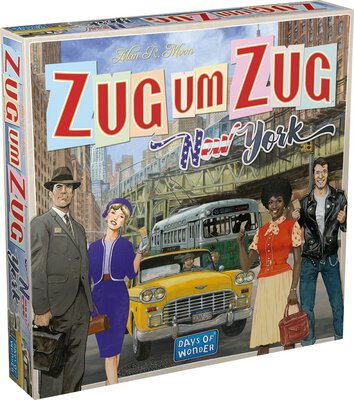 Alle Details zum Brettspiel Zug um Zug: New York und ähnlichen Spielen