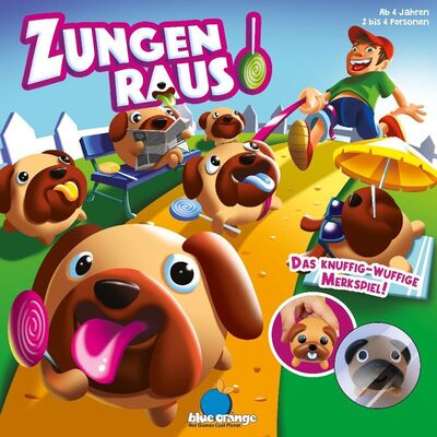 Alle Details zum Brettspiel Zungen Raus! und ähnlichen Spielen