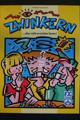 Alle Details zum Brettspiel Zwinkern ...aber nicht erwischen lassen! und ähnlichen Spielen