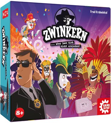 Alle Details zum Brettspiel Zwinkern und ähnlichen Spielen
