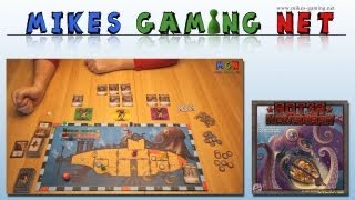 YouTube Review vom Spiel "Roter November" von Mikes Gaming Net - Brettspiele