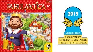 YouTube Review vom Spiel "Fabulantica" von Spiel des Jahres
