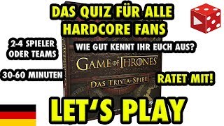 YouTube Review vom Spiel "Game of Thrones: Das Trivia-Spiel" von Brettspielblog.net - Brettspiele im Test