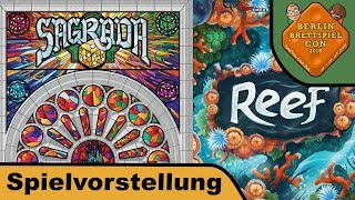 YouTube Review vom Spiel "Sagrada" von Hunter & Cron - Brettspiele