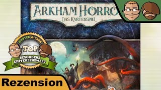 YouTube Review vom Spiel "Arkham Horror: Das Kartenspiel" von Hunter & Cron - Brettspiele