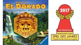 YouTube Review vom Spiel "Wettlauf nach El Dorado: Helden & Dämonen" von Spiel des Jahres