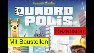 YouTube Review vom Spiel "Quadropolis" von Spielama