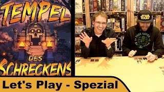 YouTube Review vom Spiel "Tempel des Schreckens" von Hunter & Cron - Brettspiele