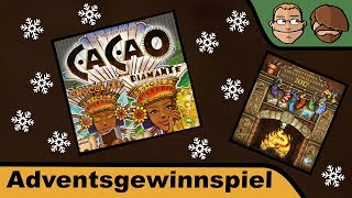 YouTube Review vom Spiel "Cacao" von Hunter & Cron - Brettspiele