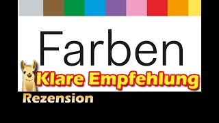 YouTube Review vom Spiel "Farben" von Spielama