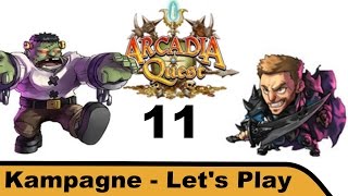 YouTube Review vom Spiel "Arcadia Quest" von Hunter & Cron - Brettspiele