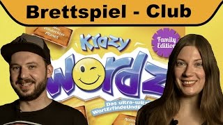 YouTube Review vom Spiel "Krazy Wordz" von Hunter & Cron - Brettspiele