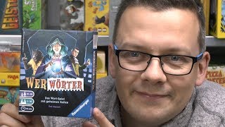 YouTube Review vom Spiel "Werwörter" von SpieleBlog