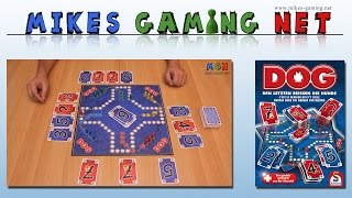 YouTube Review vom Spiel "DOG - den letzten beißen die Hunde" von Mikes Gaming Net - Brettspiele