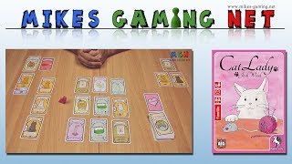 YouTube Review vom Spiel "Cat Lady" von Mikes Gaming Net - Brettspiele