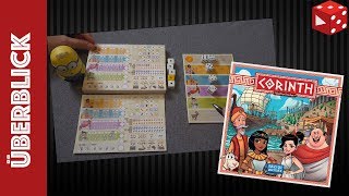 YouTube Review vom Spiel "Corinth" von Brettspielblog.net - Brettspiele im Test