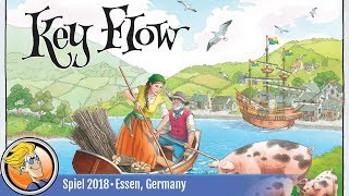 YouTube Review vom Spiel "Key Flow" von BoardGameGeek