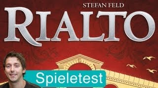 YouTube Review vom Spiel "Rialto" von Spielama