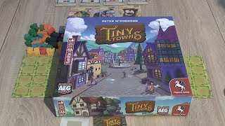 YouTube Review vom Spiel "Tiny Towns" von SpieleBlog