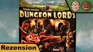 YouTube Review vom Spiel "Dungeon Lords" von Hunter & Cron - Brettspiele