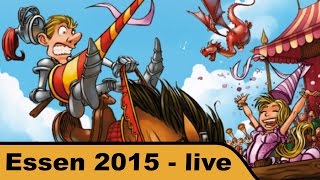 YouTube Review vom Spiel "Die Holde Isolde - Wer gewinnt die Gunst der Prinzessin?" von Hunter & Cron - Brettspiele