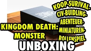 YouTube Review vom Spiel "Kingdom Death: Monster" von Brettspielblog.net - Brettspiele im Test
