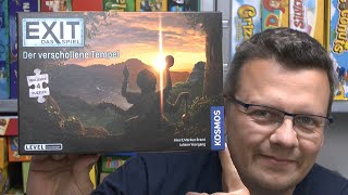YouTube Review vom Spiel "EXIT: Das Spiel + Puzzle – Der verschollene Tempel" von SpieleBlog